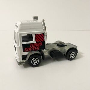 Vtg Majorette Super Movers Globetrotter Augusta Turbo Copter Transport Flaws